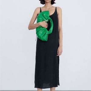 Zara Linen Blend Midi dress